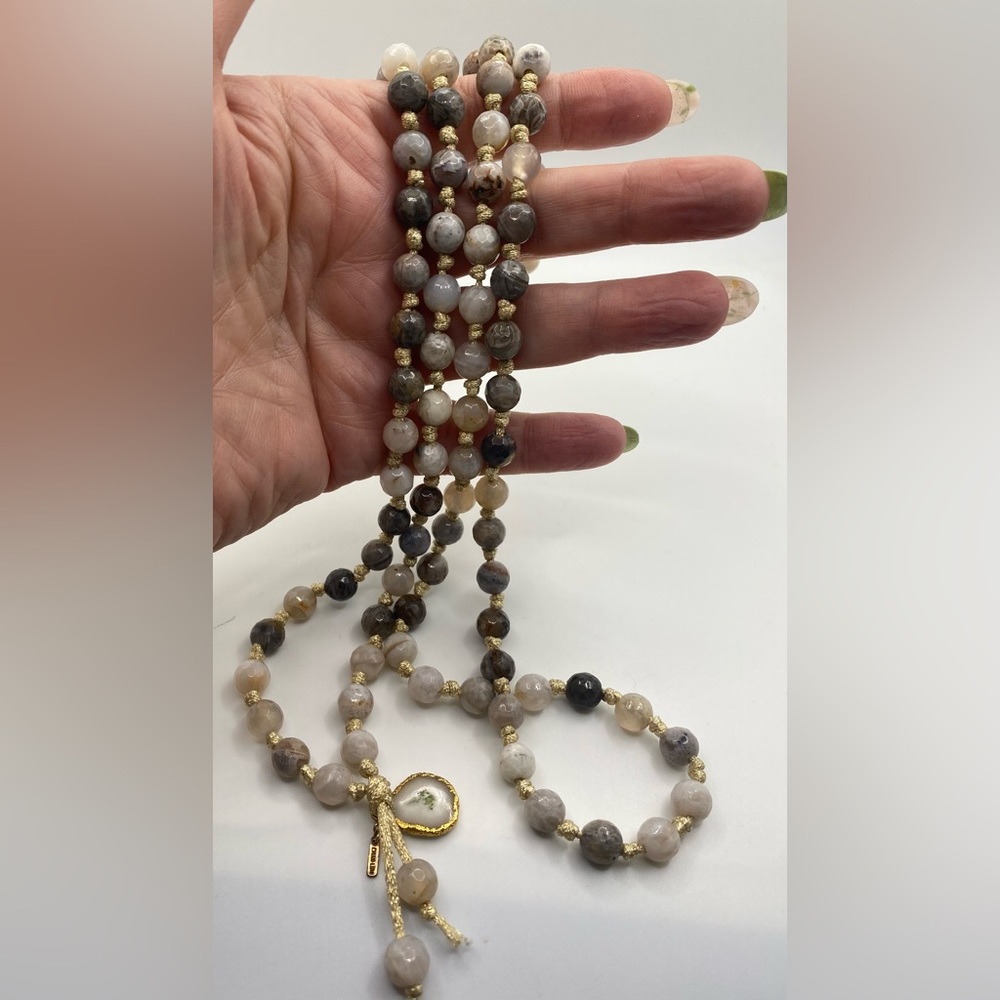 🖤🩶Host Pick🩶🖤 Chan Luu Solar Quartz Charm Opal Necklace - Picture 12 of 17